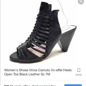 Vince Camuto Black heals